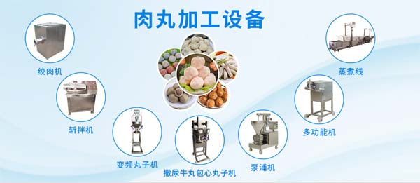 肉丸生產成套設備